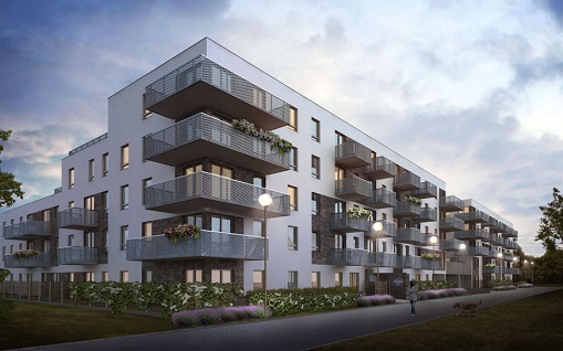 Nowa inwestycja mieszkaniowa na Krzykach - Belleville
