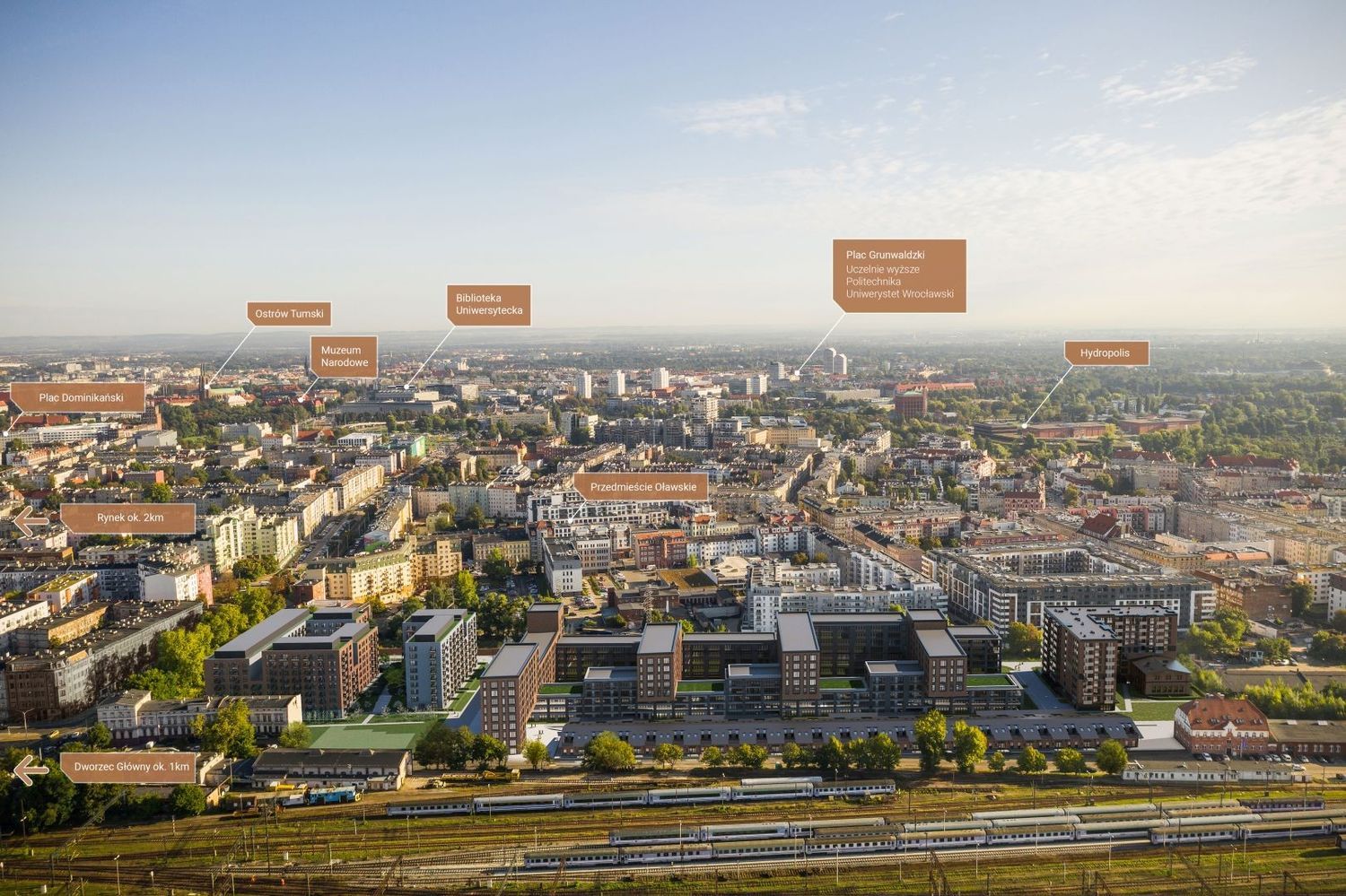 Okolica inwestycji ATAL City Square etap II 1