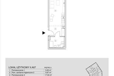 Plan inwestycji Krakowska 35 - Apartamenty Inwestycyjne 1