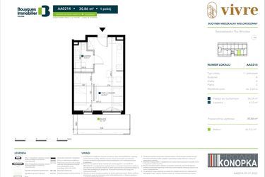Plan inwestycji Vivre 1