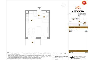 Plan inwestycji Apartamenty nad Oławką etap II 14
