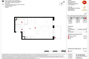 Plan inwestycji Apartamenty nad Rzeką 2