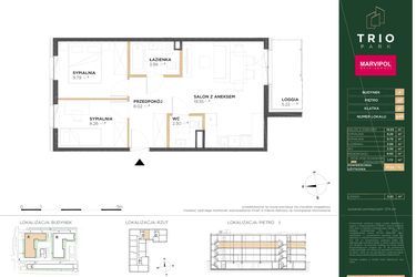 Plan inwestycji Trio Park 3