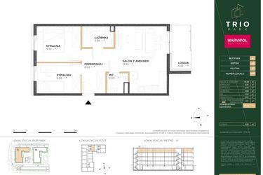Plan inwestycji Trio Park 6