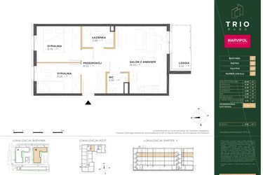 Plan inwestycji Trio Park 8