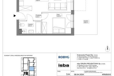 Plan inwestycji Apartamenty Krakowska etap VIII 3