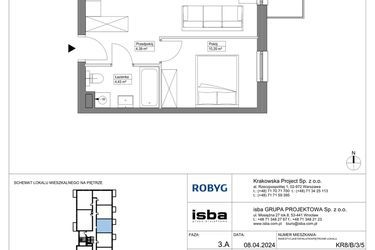 Plan inwestycji Apartamenty Krakowska etap VIII 5