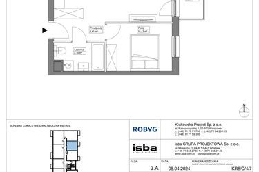 Plan inwestycji Apartamenty Krakowska etap VIII 6