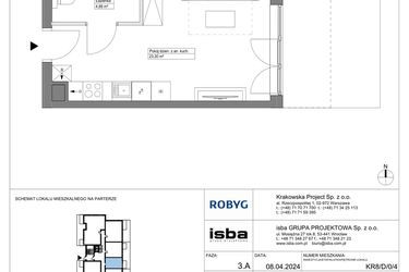 Plan inwestycji Apartamenty Krakowska etap VIII 9