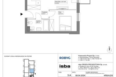 Plan inwestycji Apartamenty Krakowska etap VIII 16