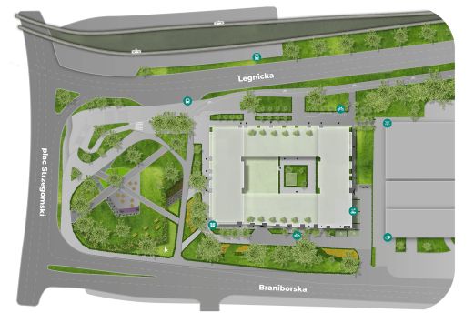 Plan inwestycji Legnicka Residence 3