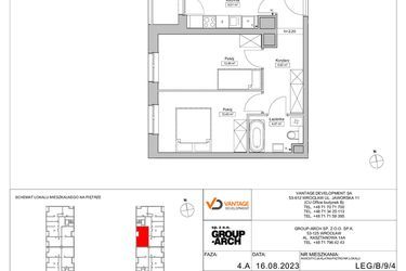 Plan inwestycji Legnicka Residence 5
