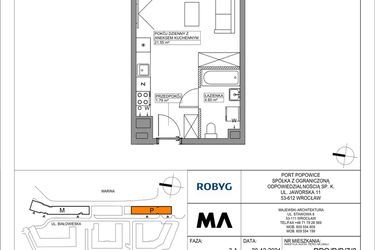 Plan inwestycji Port Popowice bud. M i P 9