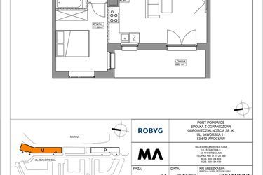 Plan inwestycji Port Popowice bud. M i P 10