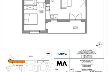 Plan inwestycji Port Popowice bud. M i P 13