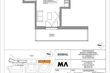 Plan inwestycji Port Popowice bud. M i P 16