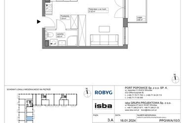 Plan inwestycji Port Popowice bud. W 8