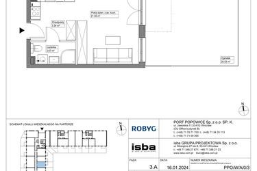 Plan inwestycji Port Popowice bud. W 13