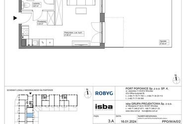 Plan inwestycji Port Popowice bud. W 15