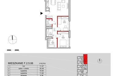 Plan inwestycji ATAL SKY+ bud. D-F 11