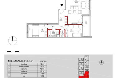 Plan inwestycji ATAL SKY+ bud. D-F 6