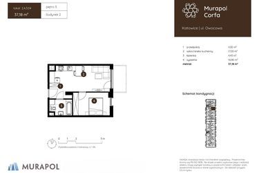 Plan inwestycji Murapol Corfa 6